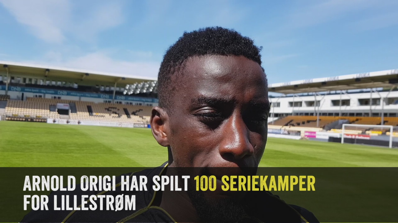 Arnold Origi med 100 seriekamper for LSK